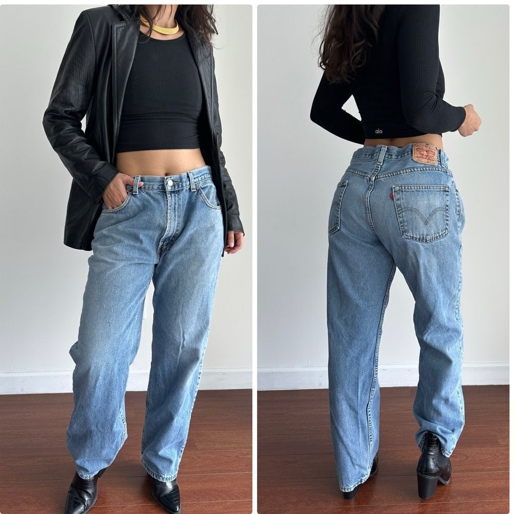 Vintage Levi's 550 High Waist jeans Waist 33''‎